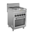 Cuisinière électrique Série 600 - 60/60 avec four électrique et grill électrique - 4 plaques de cuisson 11,7 kW