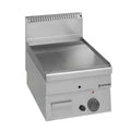 Plaque à snacker à gaz Série 600 - 40/60 - lisse - appareil de table - 5,1 kW