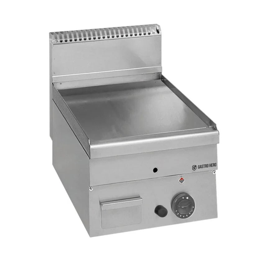 Plaque à snacker à gaz Série 600 - 40/60 - lisse - appareil de table - 5,1 kW