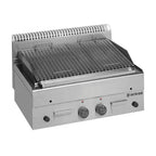 Grill à pierre de lave Série 600 - 80/60 - Grille de cuisson pour viande - Appareil de table - 14 kW