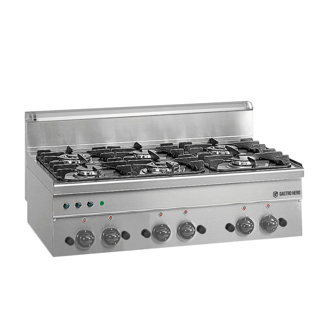 Cuisinière à gaz Série 600 - 100/60 - Appareil de table - 17,55 kW