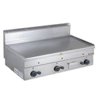 Plaque grill gaz Série 600 - 100/60 - lisse - appareil de table - 15,3 kW