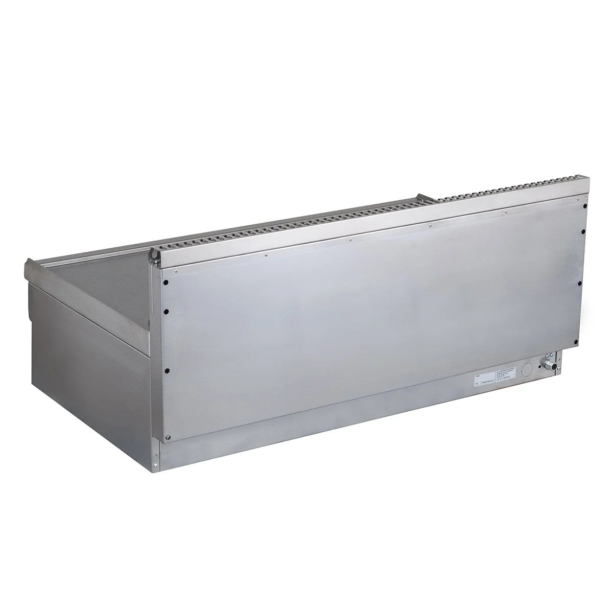 Plaque grill gaz Série 600 - 100/60 - lisse - appareil de table - 15,3 kW