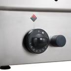 Plaque grill gaz Série 600 - 100/60 - lisse - appareil de table - 15,3 kW