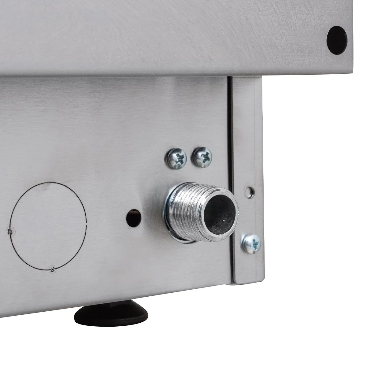 Plaque grill gaz Série 600 - 100/60 - lisse - appareil de table - 15,3 kW
