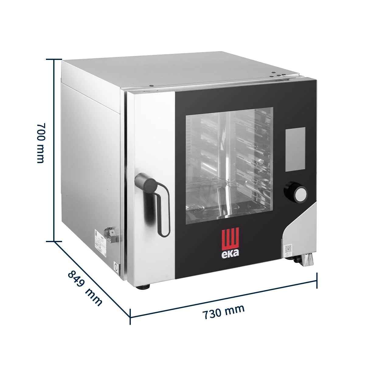 Tecnoeka Four mixte 5 x GN 1/1 avec écran tactile