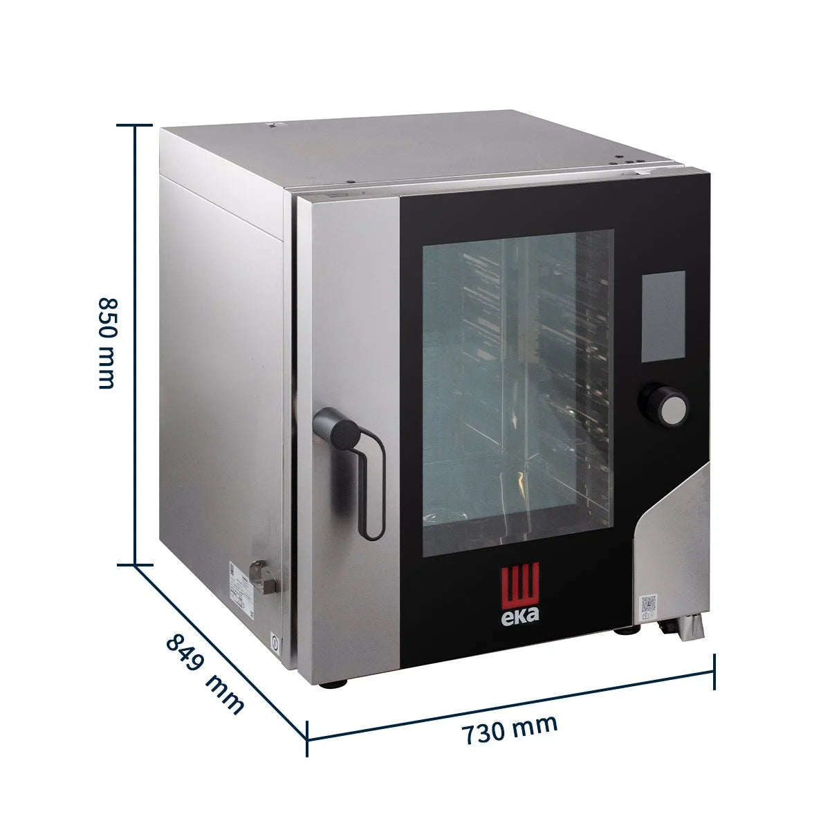Tecnoeka Four mixte 7 x GN 1/1 avec écran tactile
