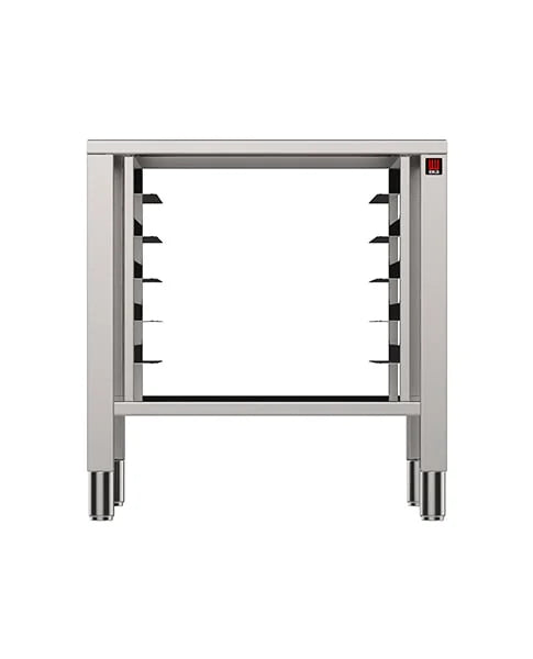 Support en acier inoxydable avec montants pour fours avec 5 - 7 - 11 niveaux