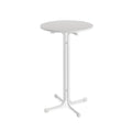 Table haute Feros Berlin Ø 700 mm, blanc
