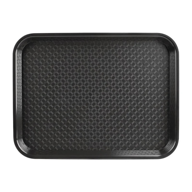 Plateau fast-food Kristallon noir 450 x 350 mm