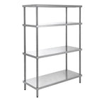 Étagère en acier inoxydable ECO 800x500x1800 mm