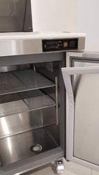 Coreco Saladette US Range 700 - 1/0 avec rehausse vitrée