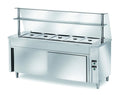 Table de maintien au chaud PROFI ventilée avec portes coulissantes 2000x700x890 - 5x GN 1/1