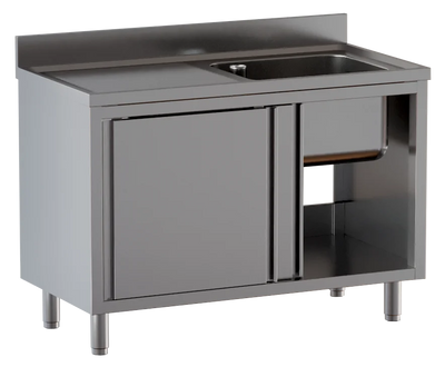
Armoire plonge ECO 14x6 avec 1 bac à droite