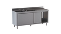 Armoire plonge ECO 18x7 avec 2 bacs à gauche