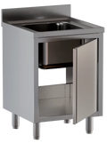 Armoire plonge ECO 7x7 avec 1 bac