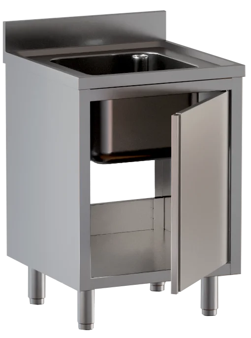 Armoire plonge ECO 7x7 avec 1 bac