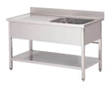 Plonge Basic 12x6 avec 1 bac à droite
