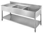 Plonge Basic 16x6 avec 2 bacs à droite
