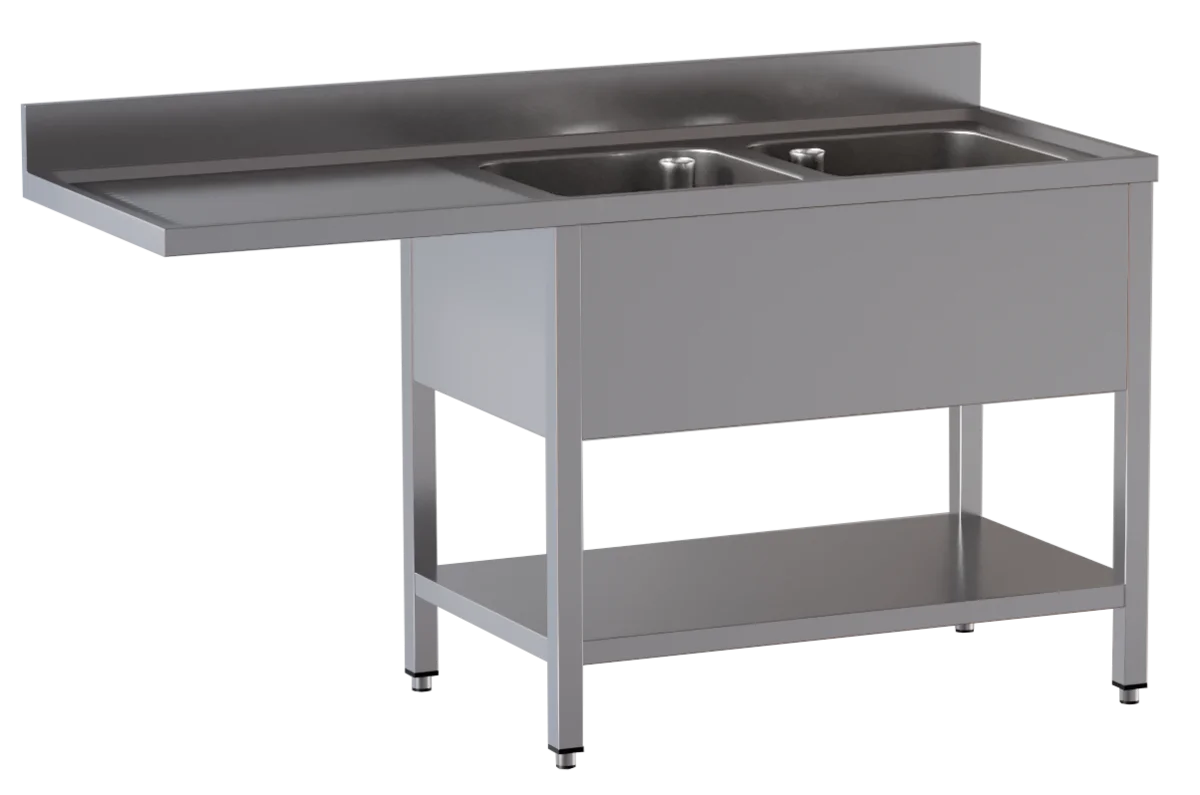 Centre de plonge ECO 18x7 avec 2 bacs à droite