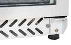 Armoire réfrigérée ECO 380 Litres de volume réfrigéré, avec 1 porte vitrée, verrouillable, LED, blanc