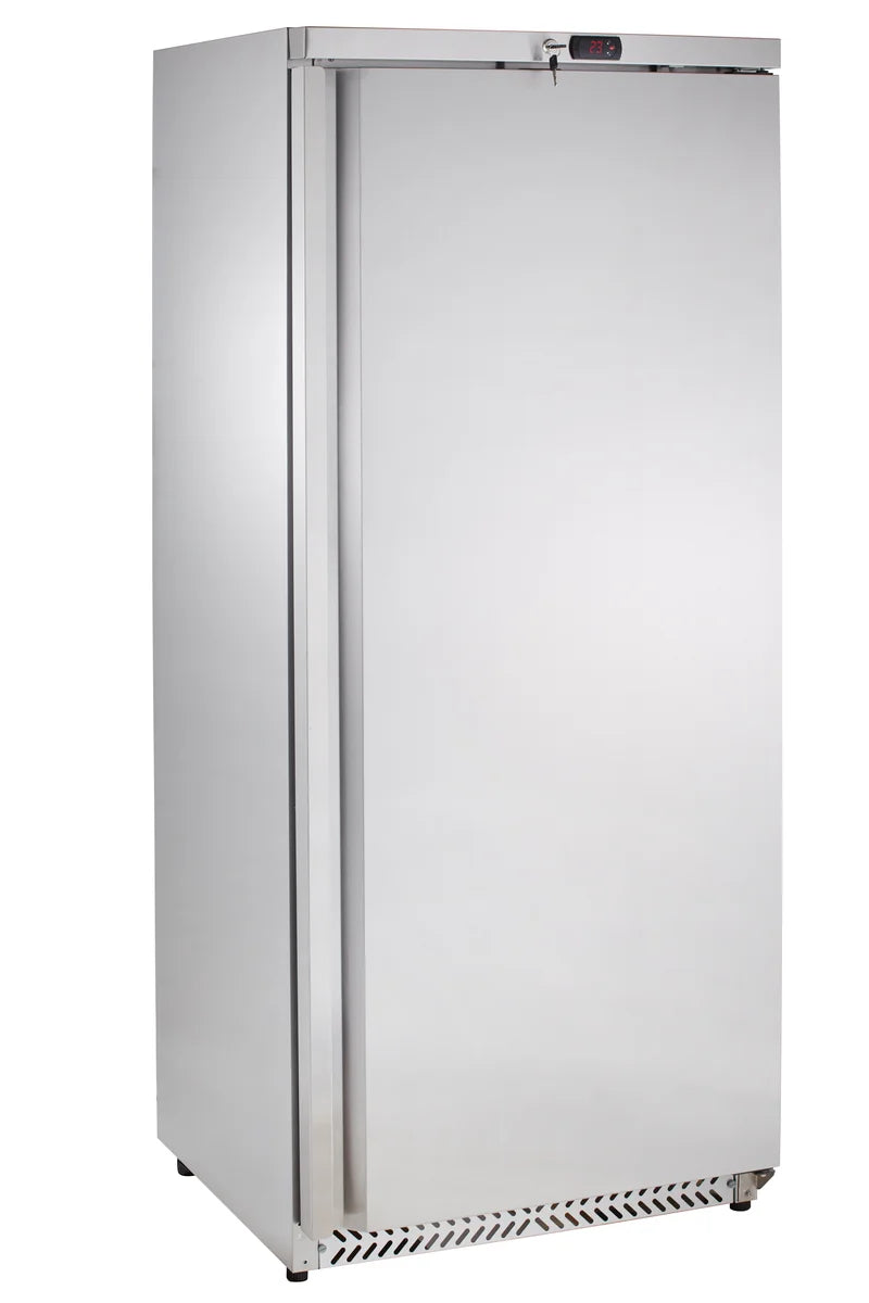 Armoire réfrigérée ECO 380 litres de volume réfrigéré, avec 1 porte, verrouillable, inox