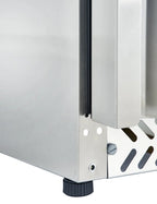 Armoire réfrigérée ECO 380 litres de volume réfrigéré, avec 1 porte, verrouillable, inox
