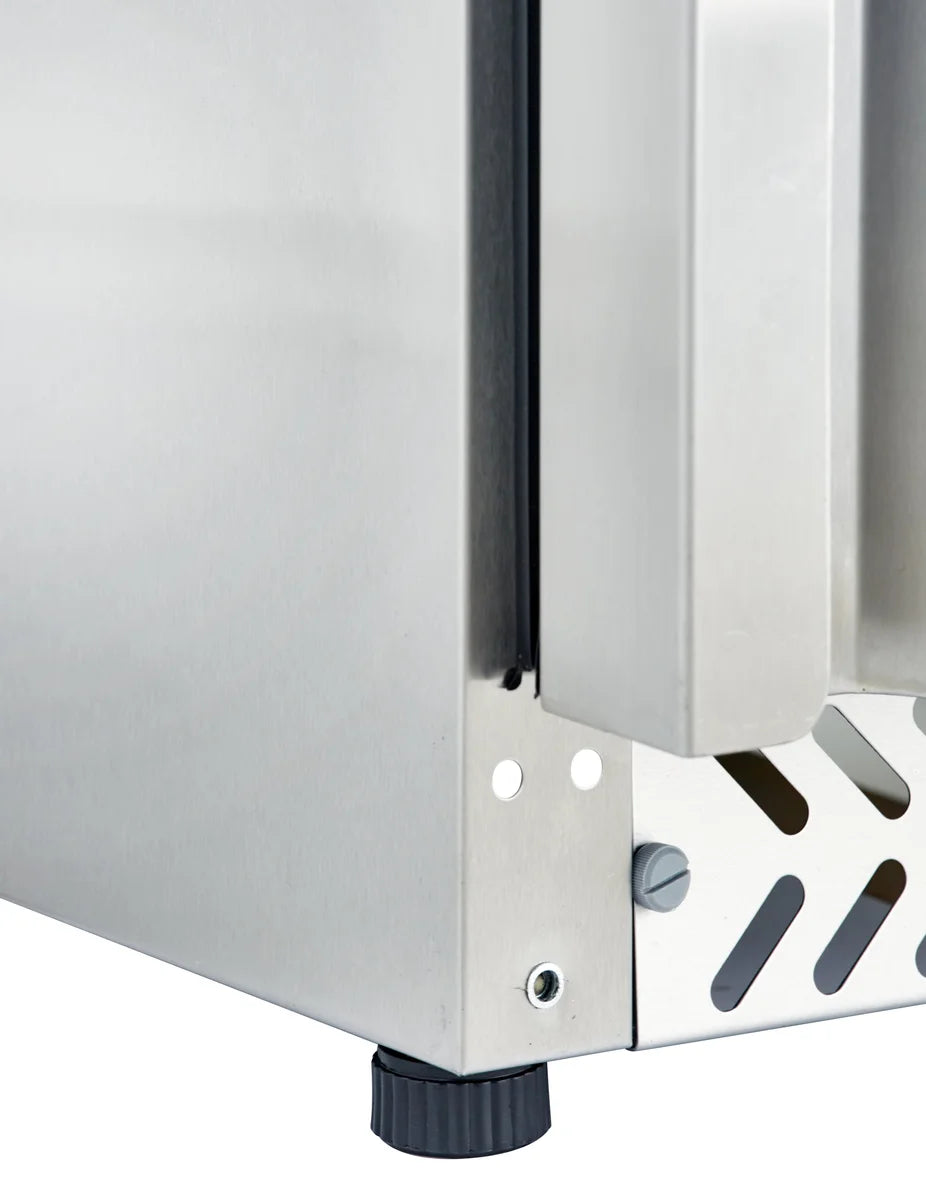 Armoire réfrigérée ECO 380 litres de volume réfrigéré, avec 1 porte, verrouillable, inox