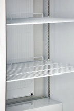 Armoire réfrigérée ECO 380 litres de volume réfrigéré, avec 1 porte, verrouillable, inox