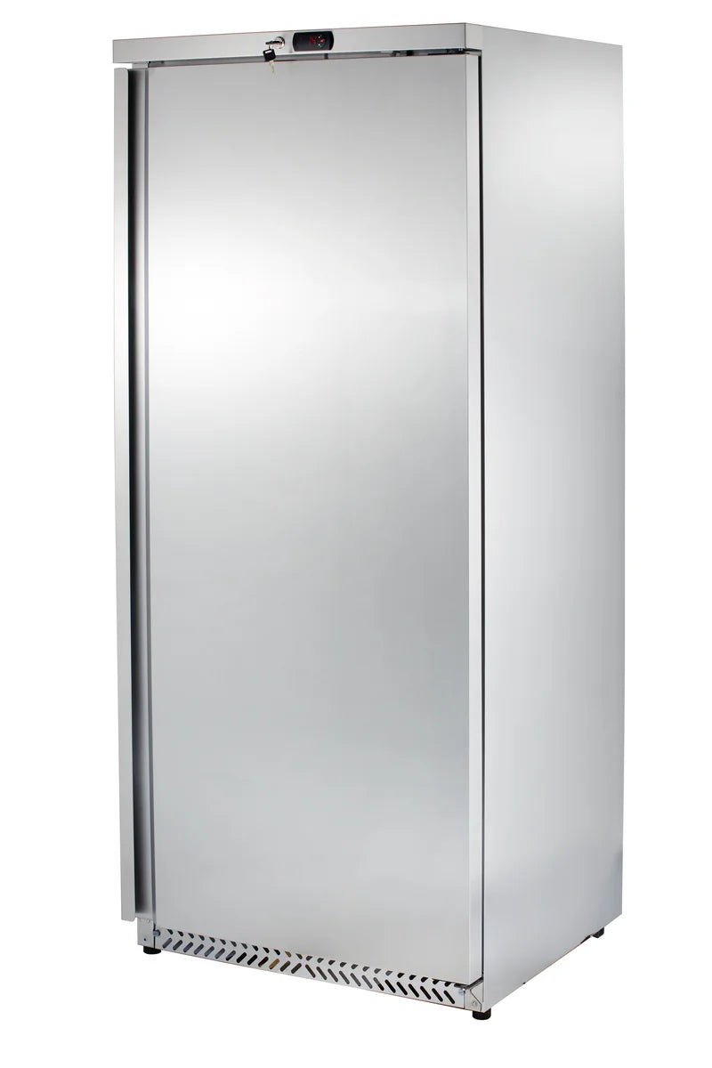 Armoire réfrigérée ECO 380 litres de volume réfrigéré, avec 1 porte, verrouillable, inox