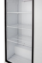 Armoire réfrigérée ECO – volume réfrigéré 590 litres, avec 1 porte, verrouillable, blanche
