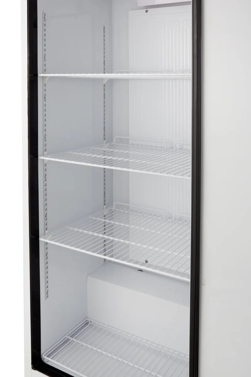 Armoire réfrigérée ECO – volume réfrigéré 590 litres, avec 1 porte, verrouillable, blanche