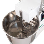 Pétrin à spirale PROFI 22 Litres 230V avec roulettes - tête basculante