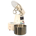Pétrin à spirale PROFI 22 Litres 400V avec roulettes - tête basculante et 2 vitesses