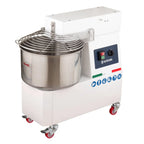 Pétrin à spirale PROFI 33 Litres 230V avec roulettes - tête fixe