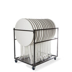Feros chariot de transport grand pour 10 - 15 tables hautes