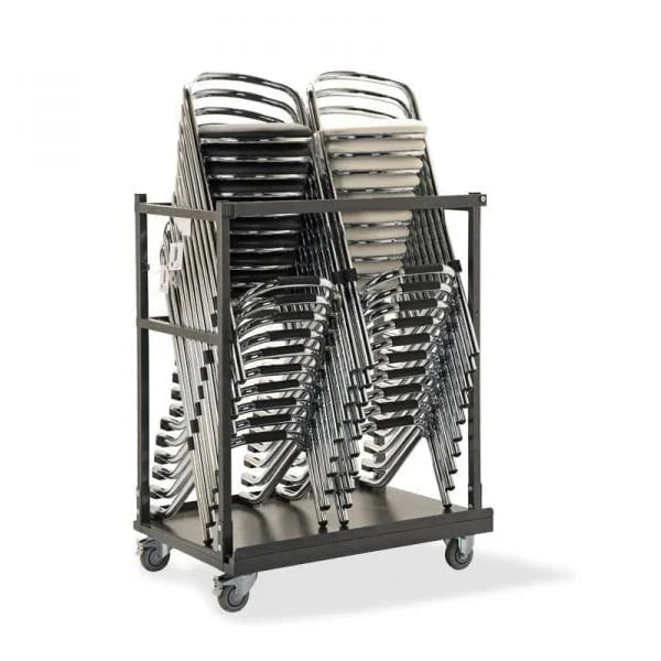 Chariot de transport universel Feros, pour chaises empilables et tabourets de bar, 1050 x 610 x 1260 mm