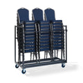 Chariot de transport pour chaises empilables Feros jusqu’à 30 chaises