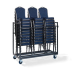 Chariot de transport pour chaises empilables Feros jusqu’à 30 chaises