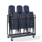 Chariot de transport pour chaises empilables Feros jusqu’à 30 chaises