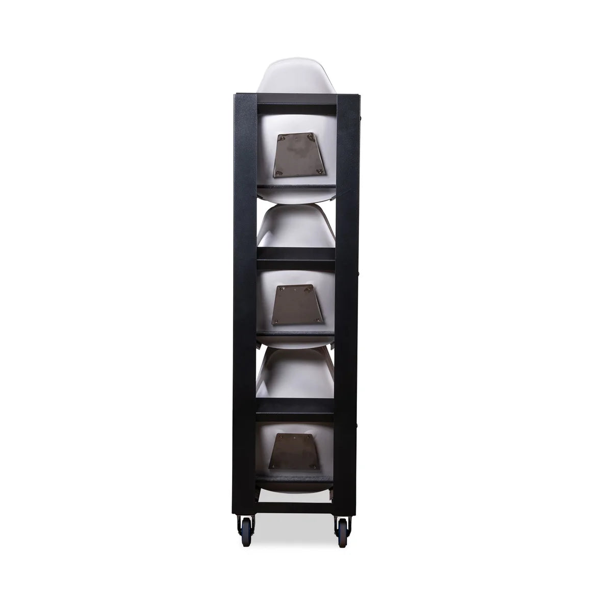 Feros Keeve chariot de transport sans accoudoirs pour jusqu’à 60 coques d’assise sans accoudoirs, 535 x 1205 x 1950 mm