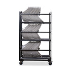 Feros Keeve chariot de transport sans accoudoirs pour jusqu’à 60 coques d’assise sans accoudoirs, 535 x 1205 x 1950 mm