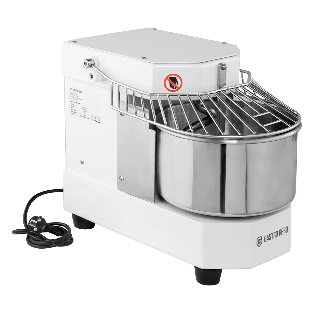 Pétrin à spirale ECO 8 230 V - tête fixe