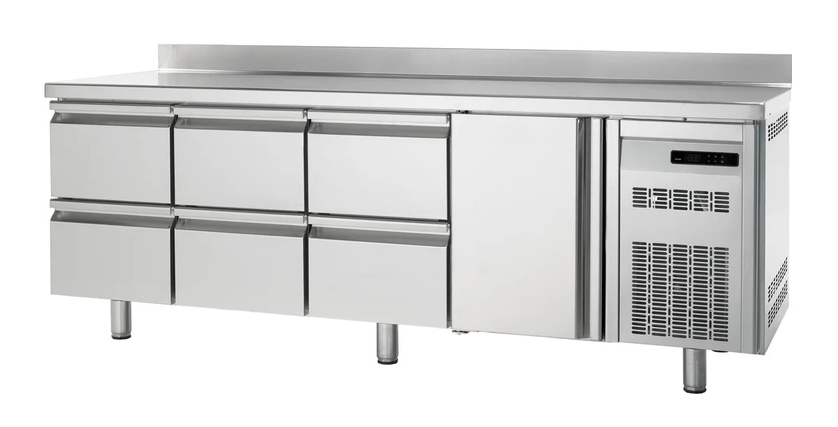 Table de congélation Premium 1/6 avec dosseret