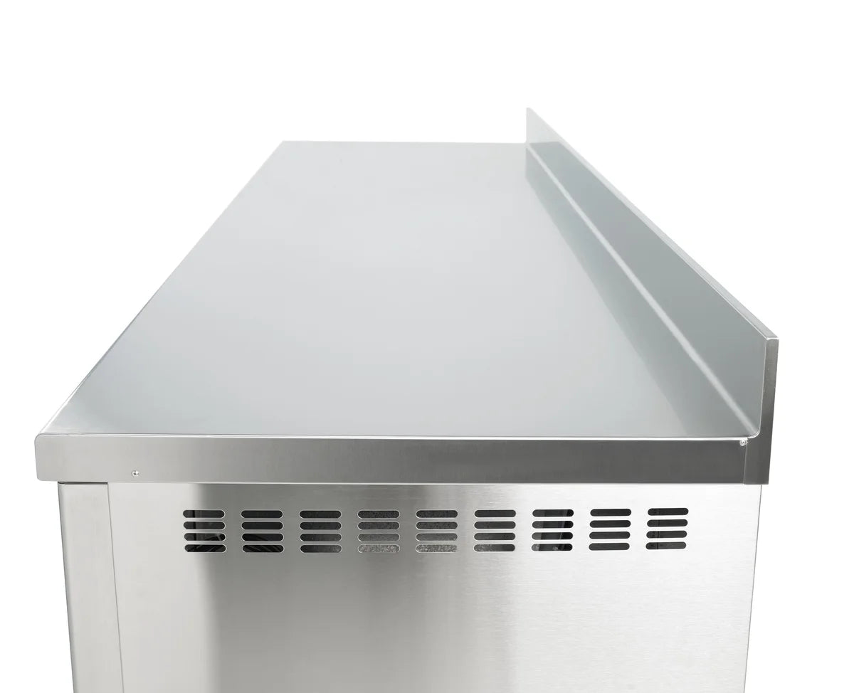 Table de congélation Premium 4/0 avec dosseret