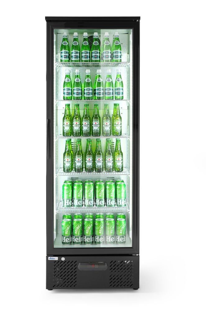 Vitrine de présentation boissons une porte 300 L, Arktic, 220-240V/240W, 600x555x(H)1820mm