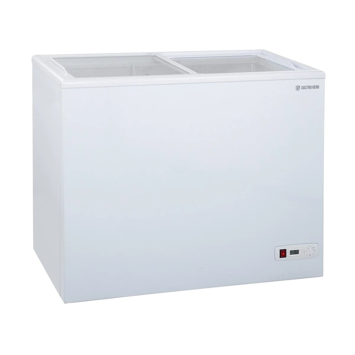 Congélateur coffre ECO 200 avec couvercle coulissant en verre