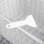 Congélateur coffre ECO 450 avec couvercle coulissant en verre, 4 roulettes
