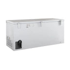 Congélateur coffre ECO 550 avec couvercle battant et 4 roulettes