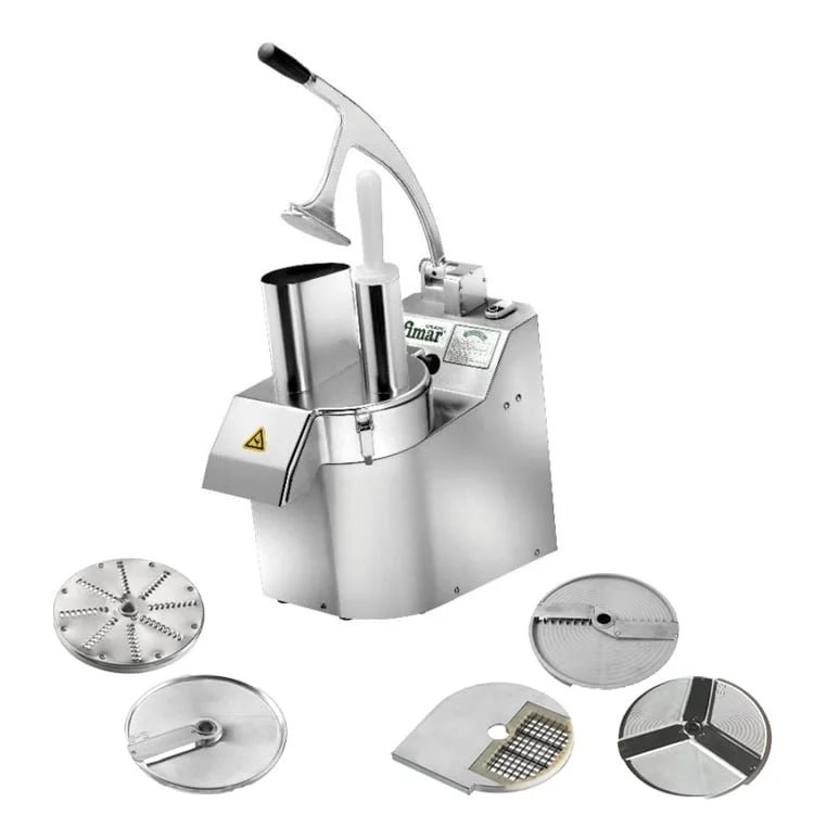 Coupe-légumes Fimar TV2000RN avec 5 disques inclus